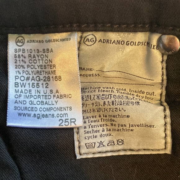 Adriano Goldschmied AG cropped flare/ bootcut jeans - Picture 6 of 6